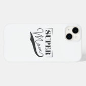 Coques Case-Mate iPhone Super Maman (Verso (horizontal))