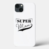 Coques Case-Mate iPhone Super Maman (Verso)