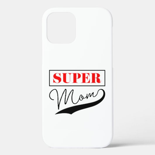 Coques Case-Mate iPhone Super Maman (Verso)