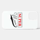 Coques Case-Mate iPhone Super Maman (Verso (horizontal))