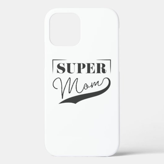 Coques Case-Mate iPhone Super Maman (Verso)