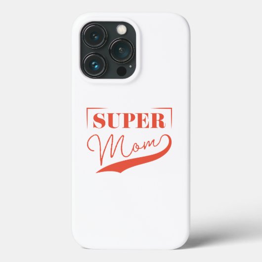 Coques Case-Mate iPhone Super Maman (Verso)