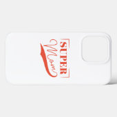 Coques Case-Mate iPhone Super Maman (Verso (horizontal))