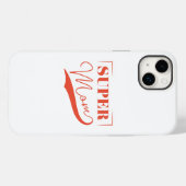 Coques Case-Mate iPhone Super Maman (Verso (horizontal))