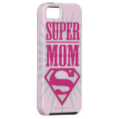 Coques Case-Mate iPhone Super Maman Starburst (Dos/Droit)