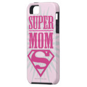 Coques Case-Mate iPhone Super Maman Starburst (Dos gauche)