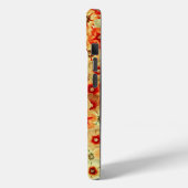 Coques Case-Mate iPhone Super Orange Hippie Fleurs Motif (Verso / Gauche)