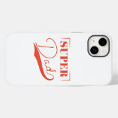 Coques Case-Mate iPhone Super papa (Verso (horizontal))