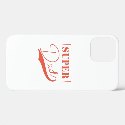 Coques Case-Mate iPhone Super papa (Verso (horizontal))