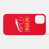 Coques Case-Mate iPhone Super papa (Verso (horizontal))