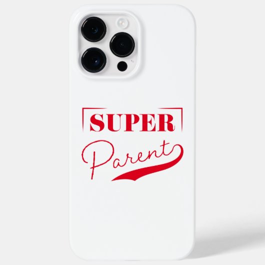 Coques Case-Mate iPhone Super parent (Verso)