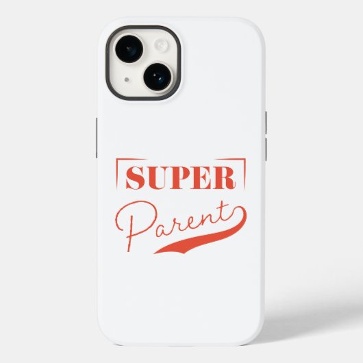 Coques Case-Mate iPhone Super parent (Verso)