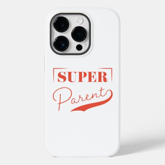 Coques Case-Mate iPhone Super parent (Verso)