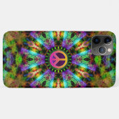 Coques Case-Mate iPhone Super Peace Sign Rainbow Joy (Dos (Horizontal))