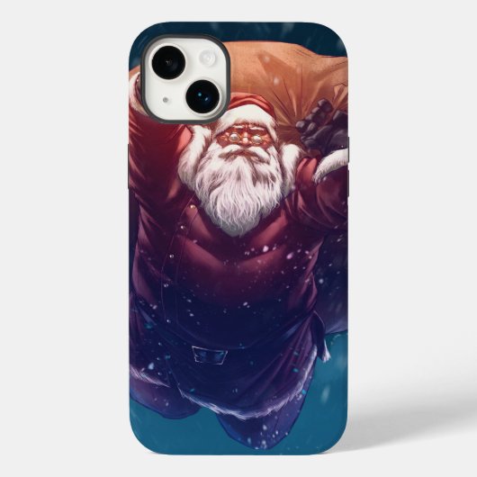 Coques Case-Mate iPhone Super Père Noël (Verso)