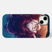Coques Case-Mate iPhone Super Père Noël (Verso (horizontal))