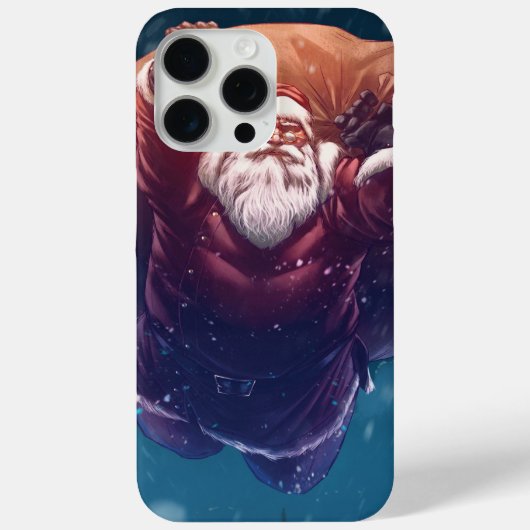 Coques Case-Mate iPhone Super Père Noël (Verso)