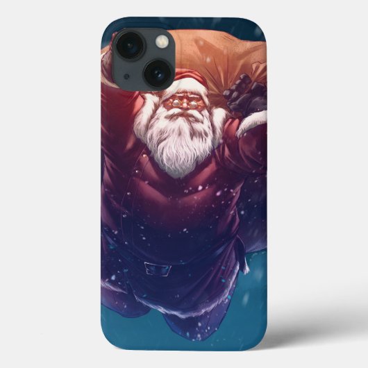 Coques Case-Mate iPhone Super Père Noël (Verso)