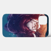 Coques Case-Mate iPhone Super Père Noël (Verso (horizontal))