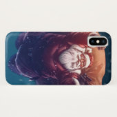 Coques Case-Mate iPhone Super Père Noël (Dos (Horizontal))