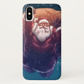 Coques Case-Mate iPhone Super Père Noël (Dos)