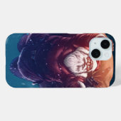 Coques Case-Mate iPhone Super Père Noël (Verso (horizontal))