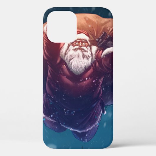 Coques Case-Mate iPhone Super Père Noël (Verso)