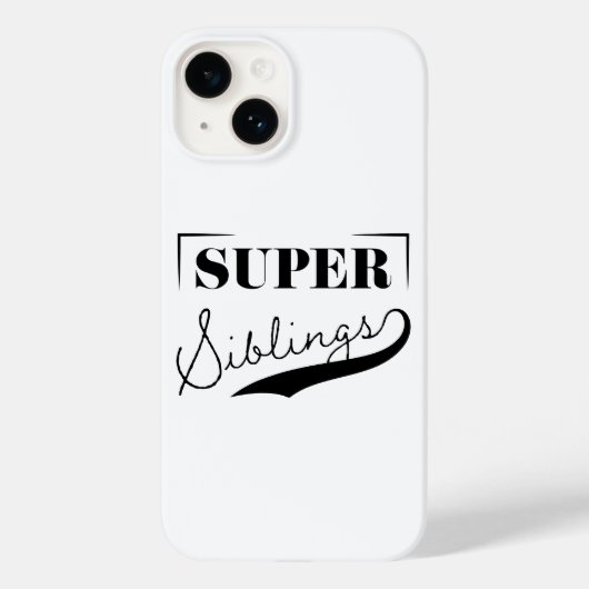 Coques Case-Mate iPhone Super sibling (Verso)