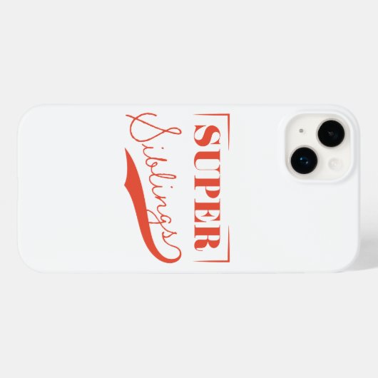 Coques Case-Mate iPhone Super sibling (Verso (horizontal))
