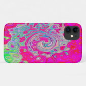 Coques Case-Mate iPhone Super Turquoise bleu et rouge (Dos (Horizontal))