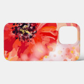 Coques Case-Mate iPhone Superbe florale abstraite  (Verso (horizontal))
