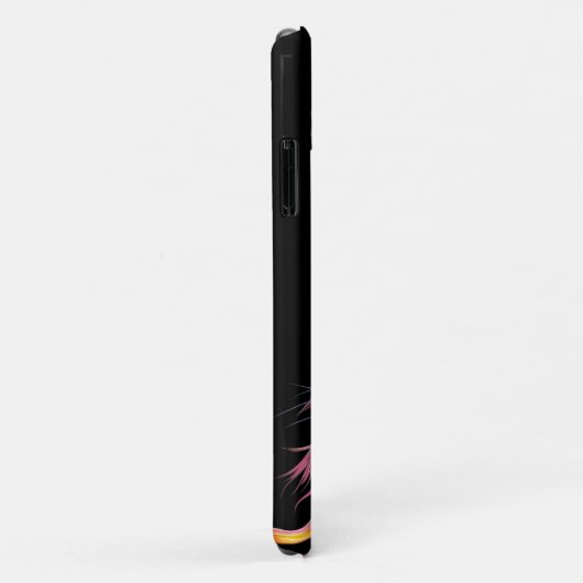 Coques Case-Mate iPhone Superbe Lapin Bleu en feu (Dos/Droite)