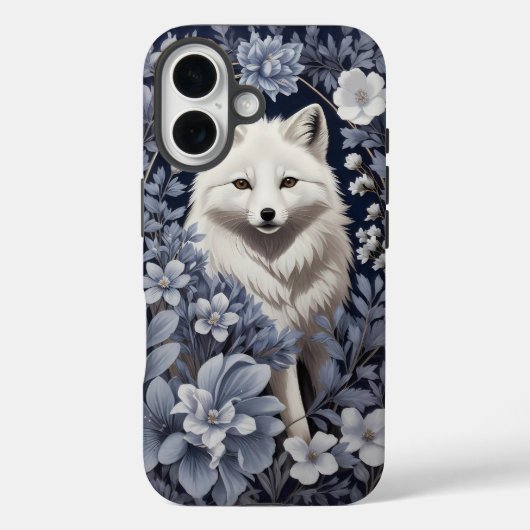 Coques Case-Mate iPhone Superbe Renard arctique William Morris Inspiré (Verso)