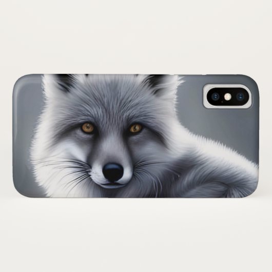 Coques Case-Mate iPhone Superbe Renard Artique (Dos (Horizontal))