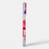 Coques Case-Mate iPhone Superbes roses et texte personnalisé (Verso / Droite)