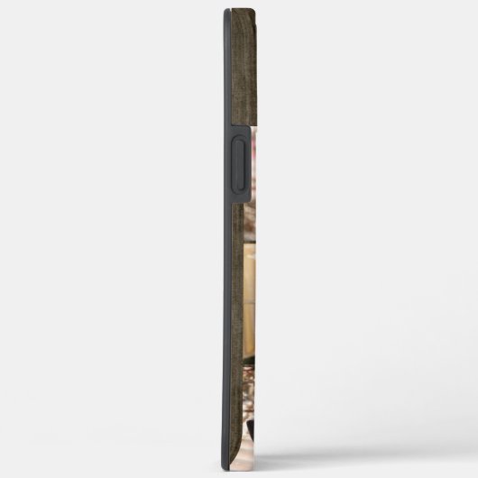 Coques Case-Mate iPhone Superdimensionné Initial 6 Photo Collage Bois rust (Verso / Droite)