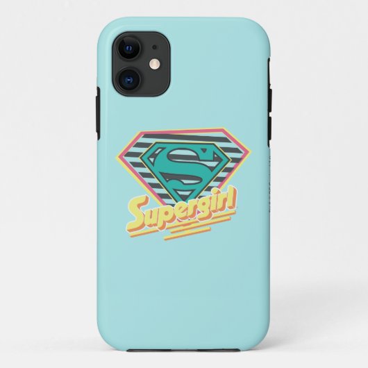 Coques Case-Mate iPhone Supergirl a barré le logo (Dos)