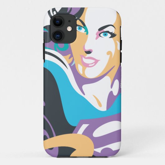 Coques Case-Mate iPhone Supergirl Color Splash Swils 1 (Dos)