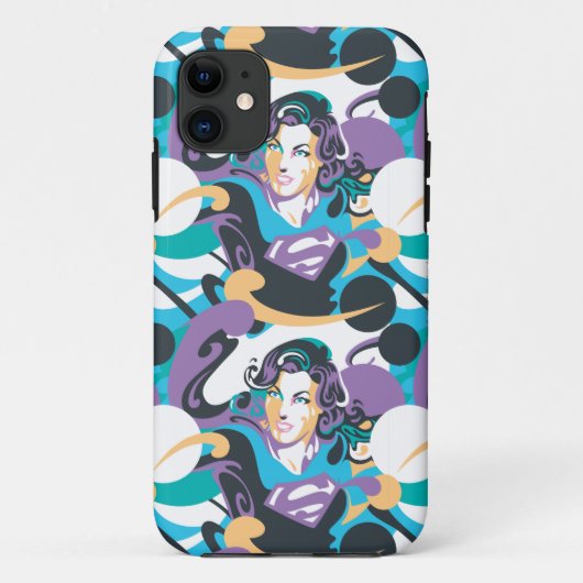 Coques Case-Mate iPhone Supergirl Color Splash Swils Motif 5 (Dos)
