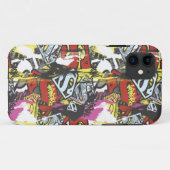 Coques Case-Mate iPhone Supergirl Comic Capers Pattern 7 (Dos (Horizontal))