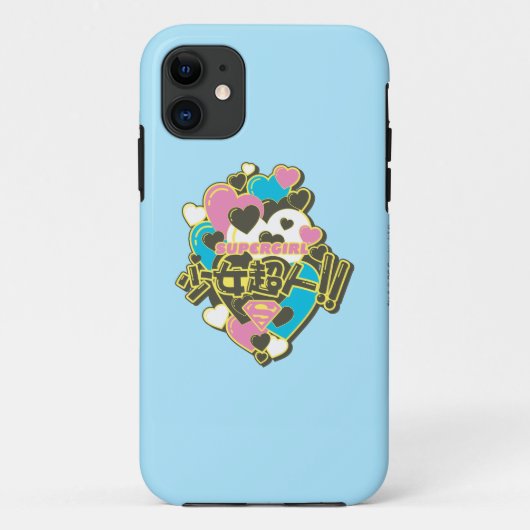 Coques Case-Mate iPhone Supergirl J-Pop 4 (Dos)