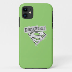 Coque iPhone 11 Supergirl Logo 1