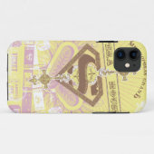 Coques Case-Mate iPhone Supergirl Opera House Jaune (Dos (Horizontal))