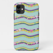 Coques Case-Mate iPhone Supergirl Rainbow Waves (Dos)