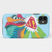 Coques Case-Mate iPhone Supergirl Random World 3 (Dos (Horizontal))