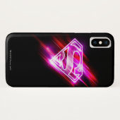 Coques Case-Mate iPhone Supergirl rose (Dos (Horizontal))