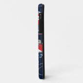 Coques Case-Mate iPhone Supergirl rouge, blanc et bleu (Dos/Gauche)
