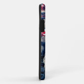 Coques Case-Mate iPhone Supergirl rouge, blanc et bleu (Dos/Droite)