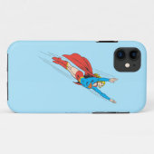 Coques Case-Mate iPhone Supergirl s'enfonce haut (Dos (Horizontal))