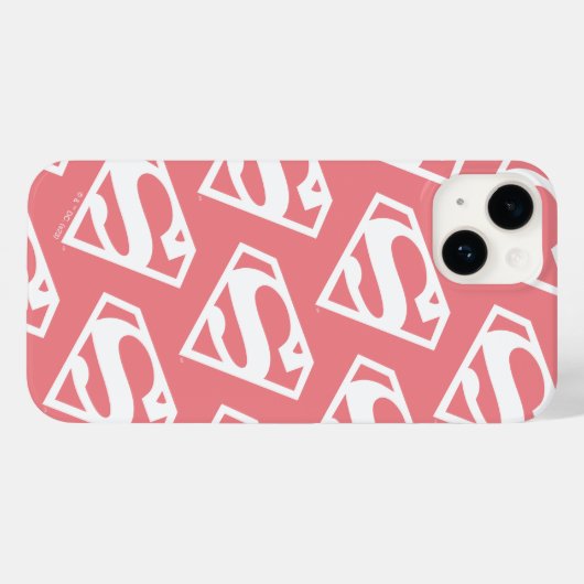 Coques Case-Mate iPhone Supergirl Solid S-Shield (Verso (horizontal))